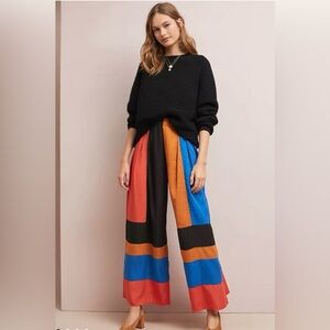 Mara Hoffman Colette Color-Block Pants (NWT)